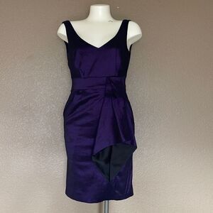 Max and Cleo purple dress size 2